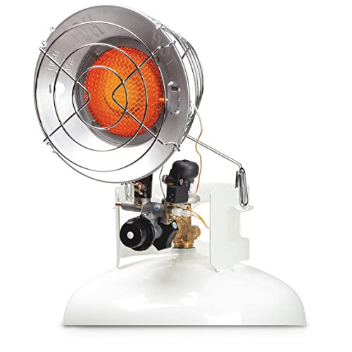 Single Tank Top Propane Radiant Heater, 10-15,000 BTU, Portable I58136