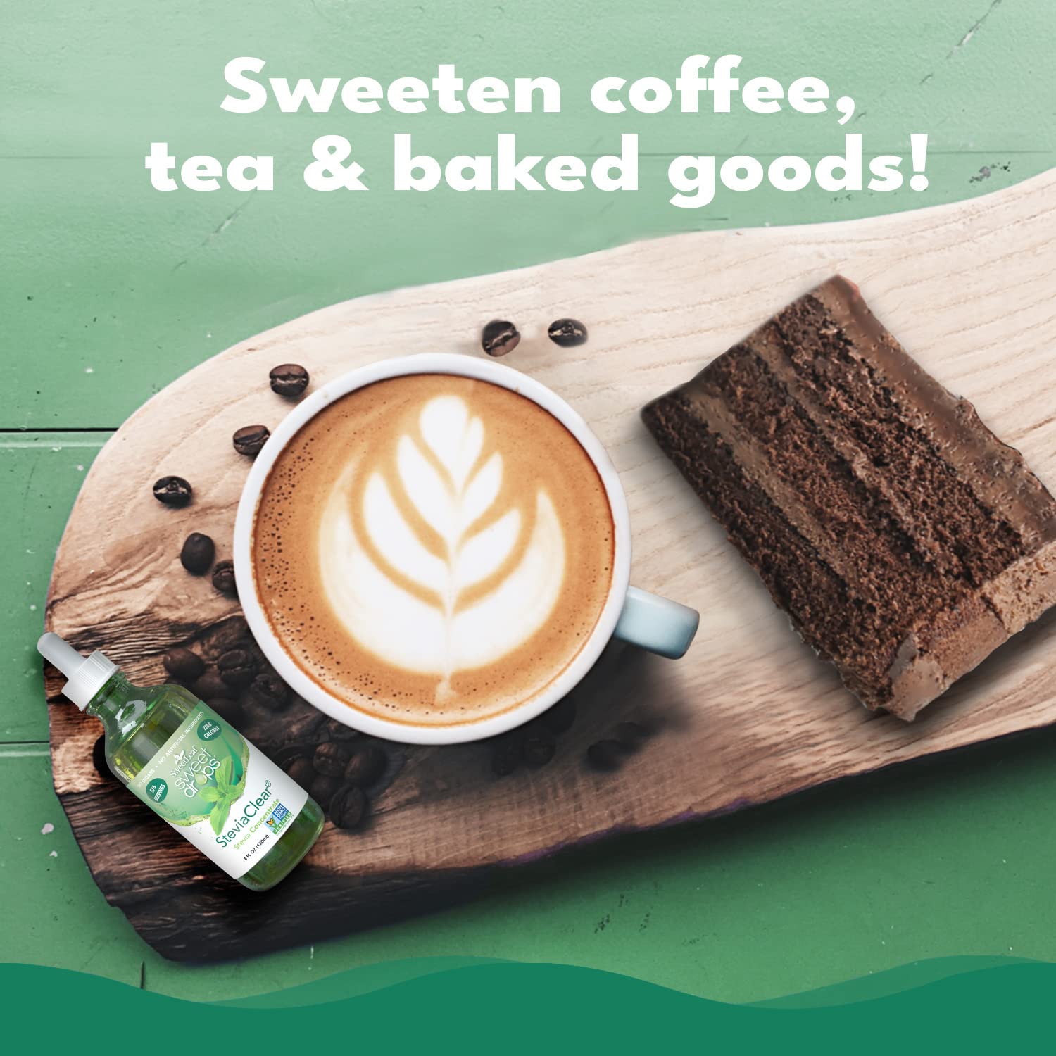 Stevia Clear Liquid Stevia Sweetener, 4 oz M5090