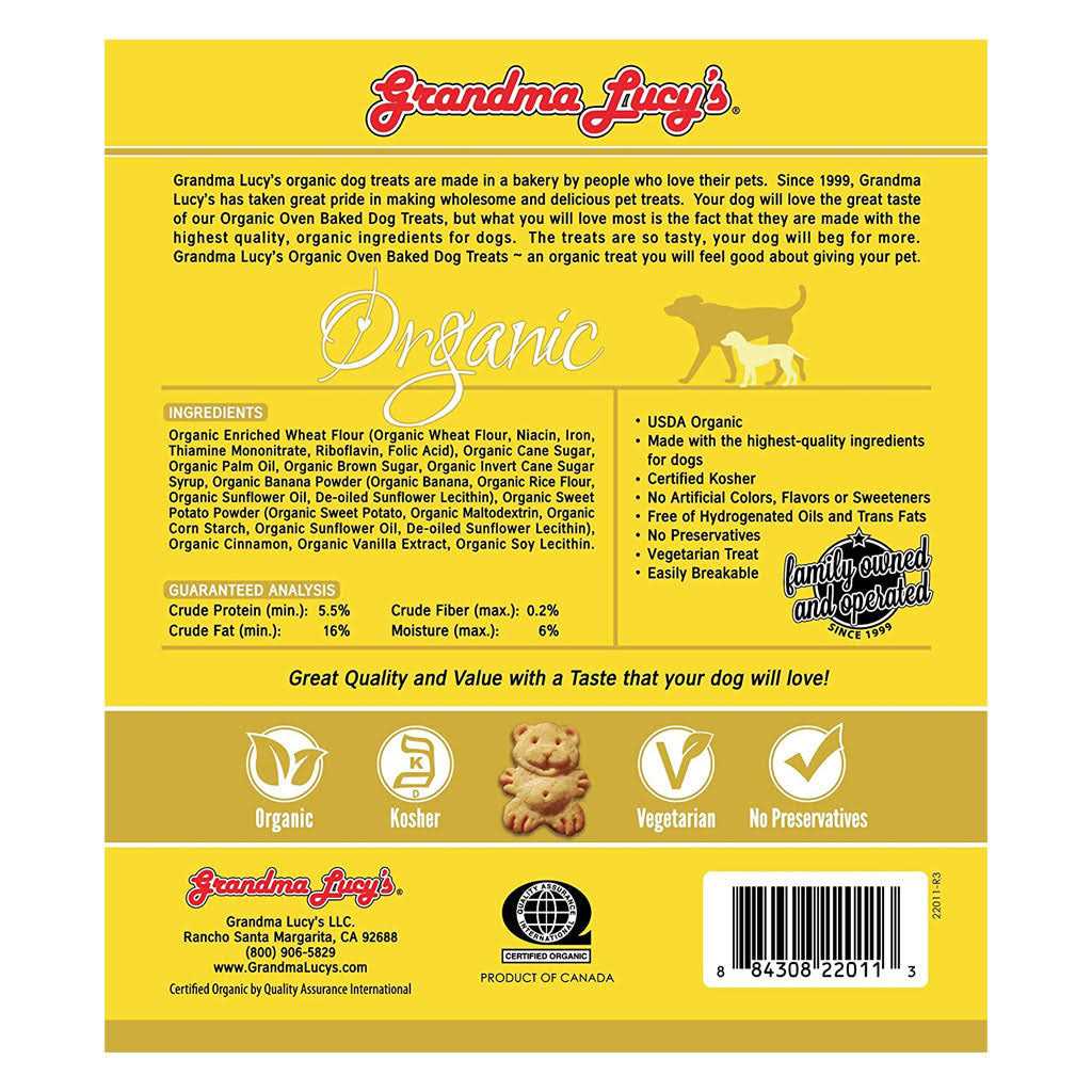 Organic Banana & Sweet Potato Oven Baked Dog Treats W9067
