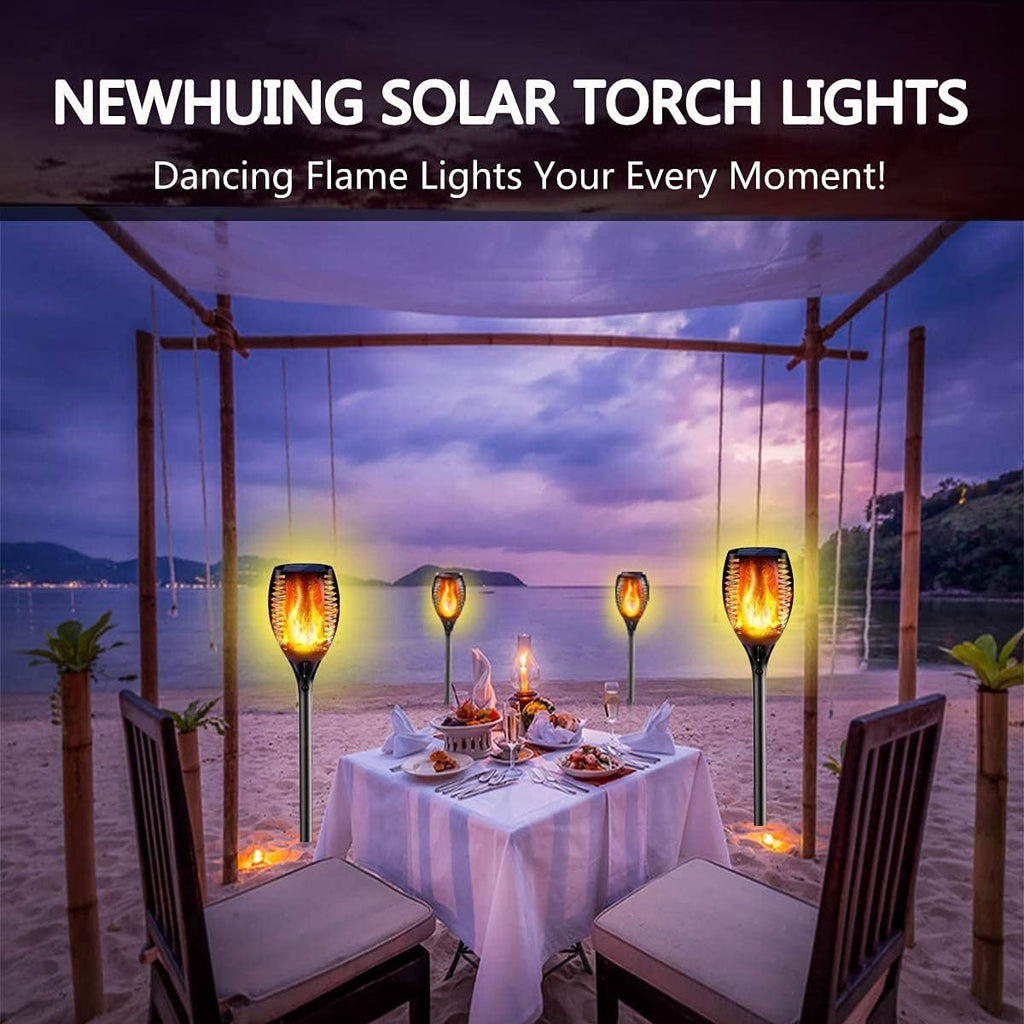 43 inch 96 LED Solar Torch Lights I8544