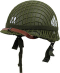 M1 Replica Helmet with Net Canvas Chin Strap T63929