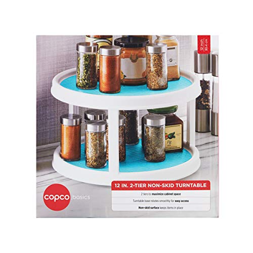 2-Tier Non-Skid Lazy Susan Turntable N113887