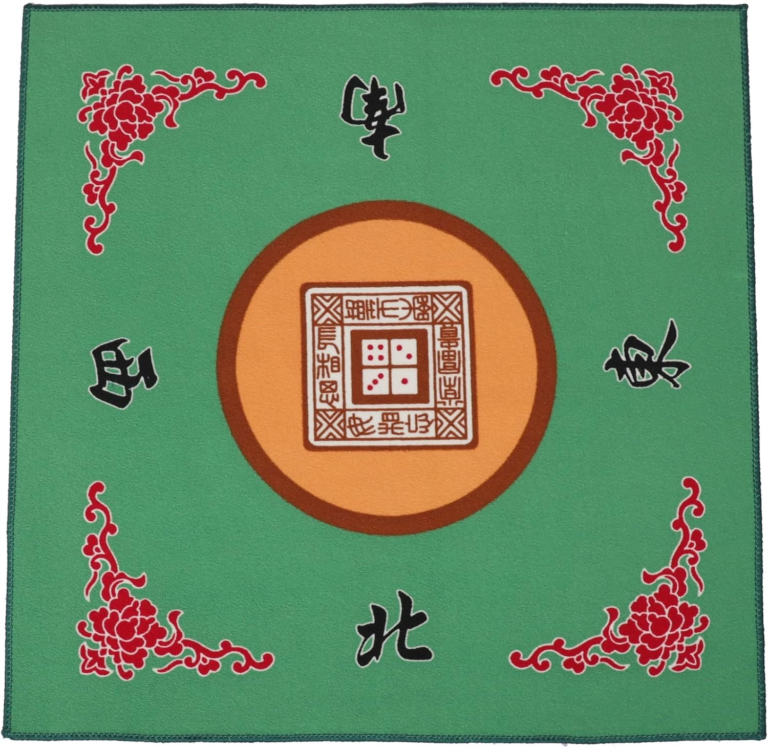 X-Large 1.6" Durable Melamine Mahjong Tiles with Carrying Case M86574