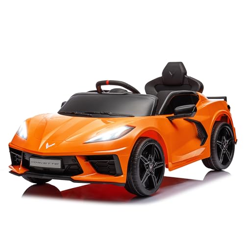 Chevrolet Corvette C8 12V Kids Electric Car Ride on Car with Remote Control U38626