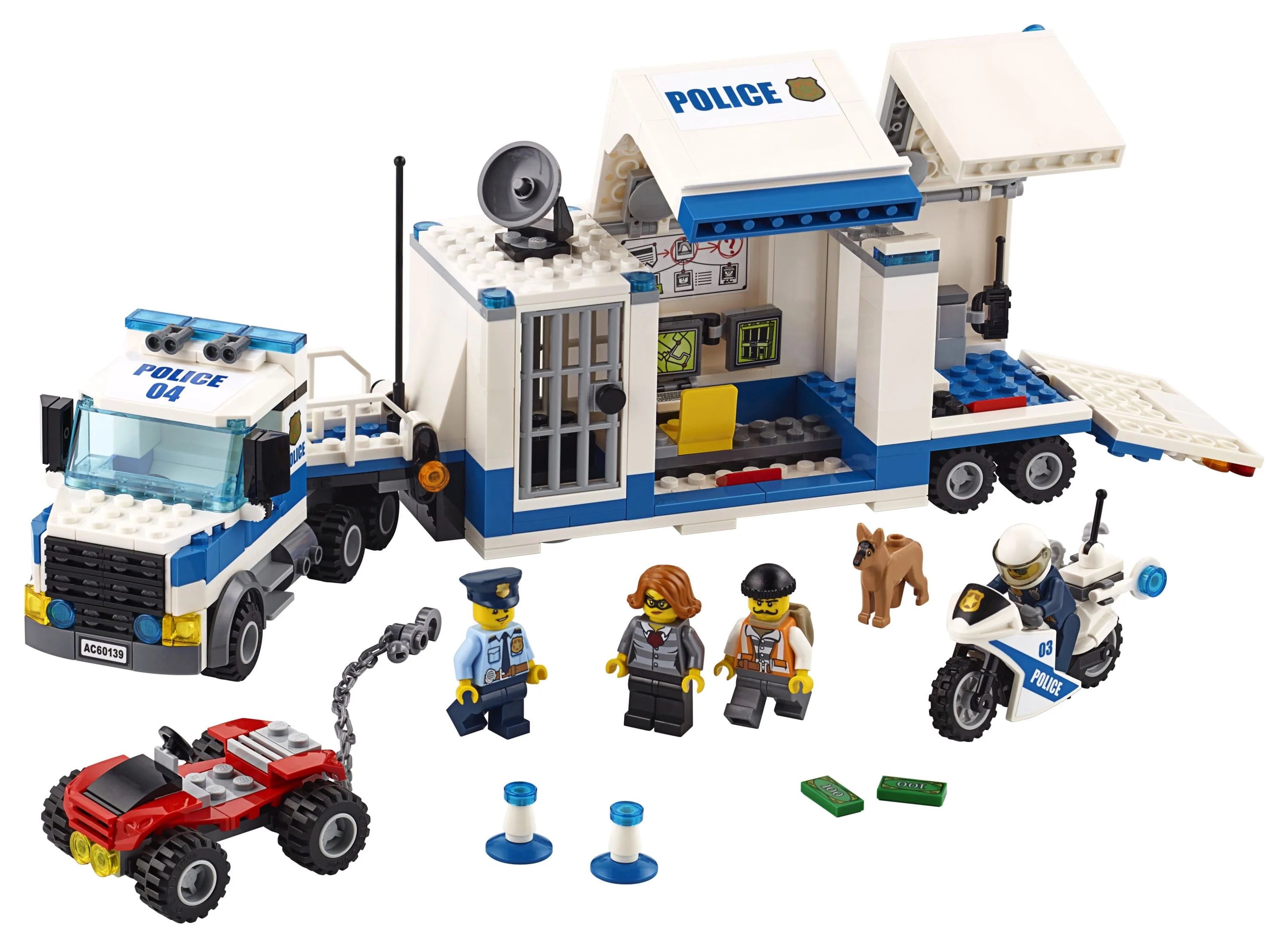 LEGO City Police Mobile Command Center 374 Pieces Z501851