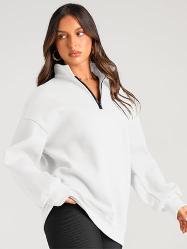 Oversized Half Zip Hoodie Q857363