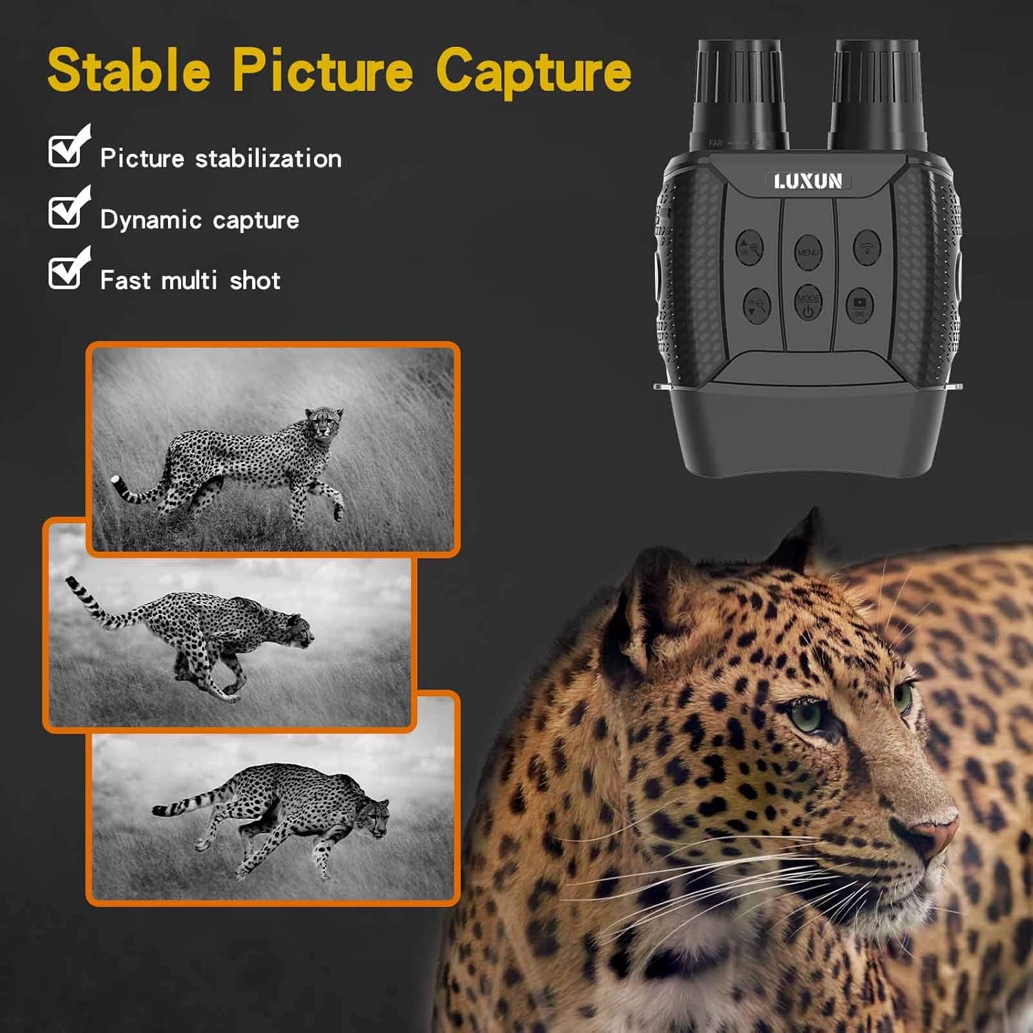 Digital Night Vision Goggles Infrared Binoculars with Camera Video Z325