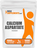 Calcium Aspartate Powder 1000mg (200mg Calcium) per Serving, 500g (1.1 lbs) L464
