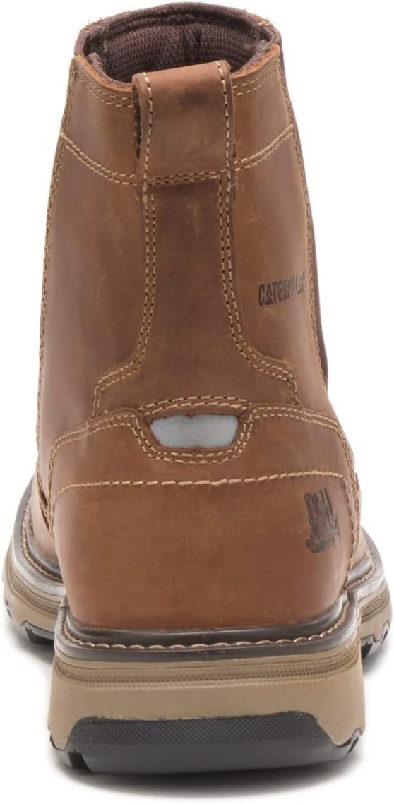 Dark Beige Industrial Construction Shoe A684