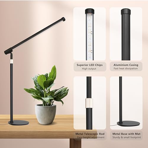 Full Spectrum LED Desk Plant Light with Stand H700847