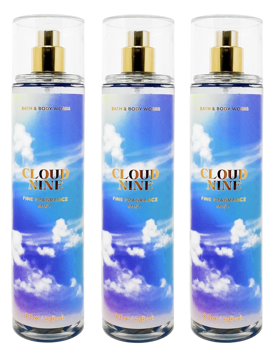 3 Pack Fine Fragrance Mist W379261