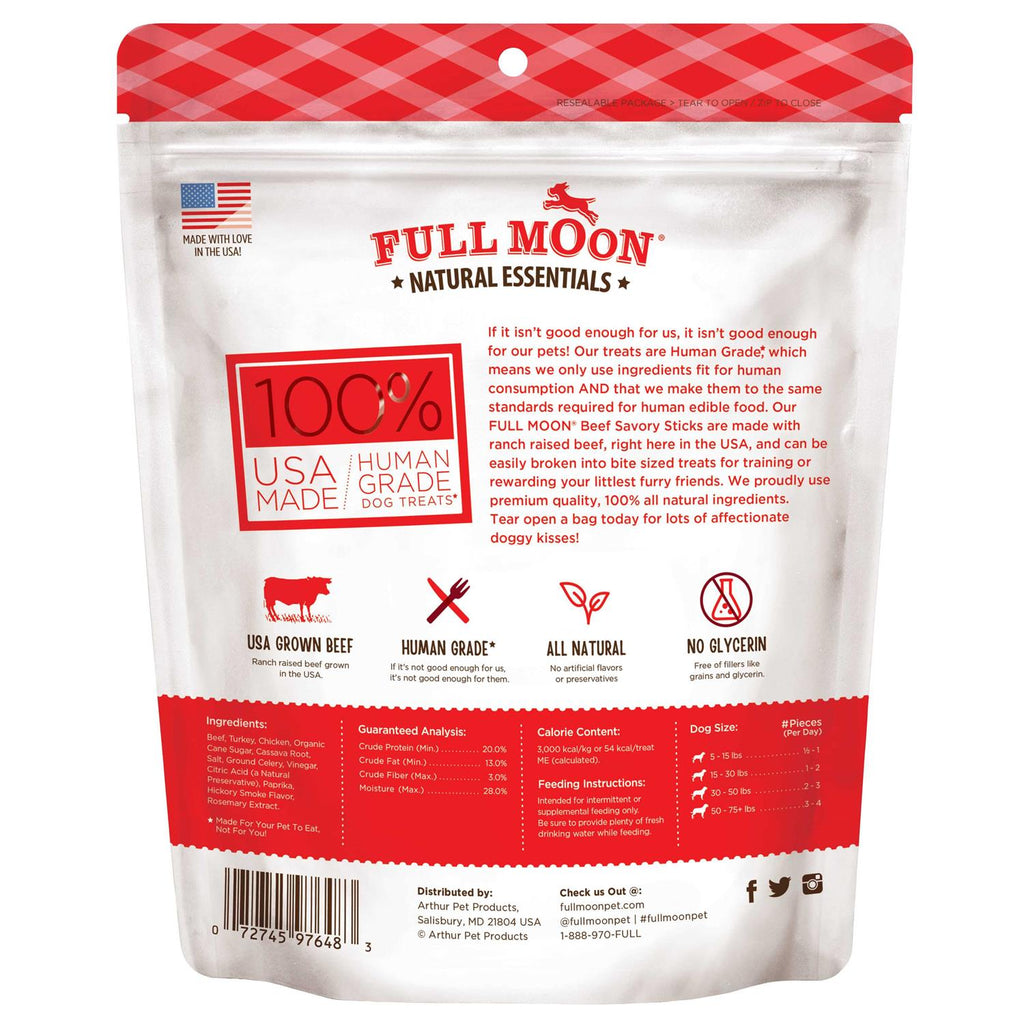 Beef Recipe Savory Sticks Dog Treats G128