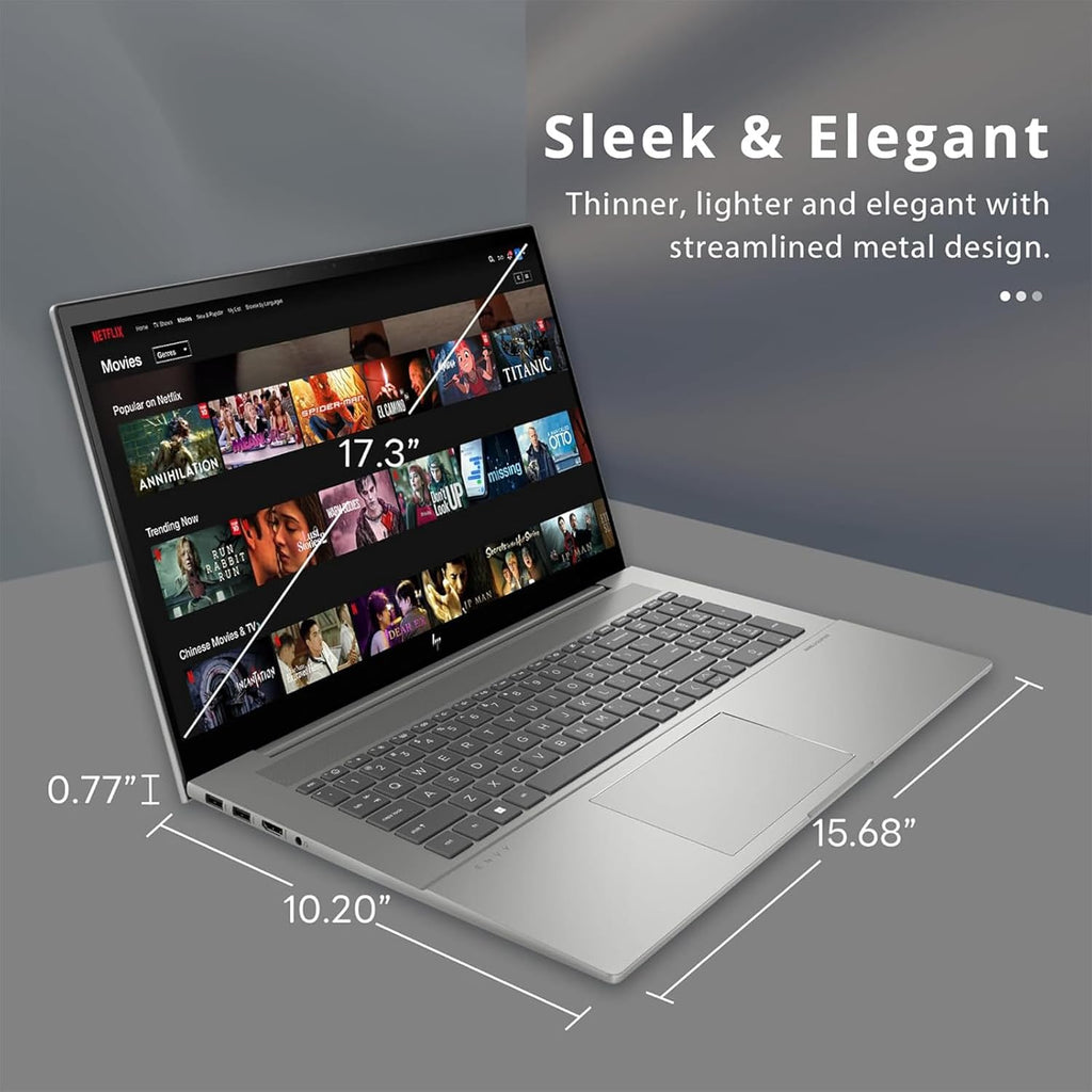 17.3 Touchscreen Laptop - i7-1355U - RTX 3050 - Backlit Keyboard - Windows 11 - Wi-Fi 6E - Thunderbolt 4 - 64GB RAM - 2TB PCIe SSD N873804