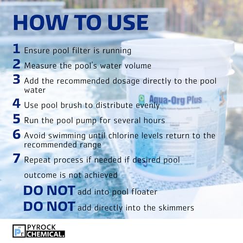 65% Granular Cal Hypo Swimming Pool Shock - 100 Pound Pail W44738