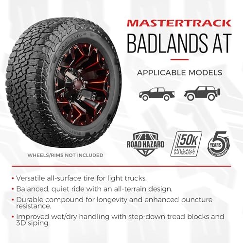 Set of 4 All Terrain LT285/70R17 10 Ply E 126S SUV Light Truck Tire Z820670