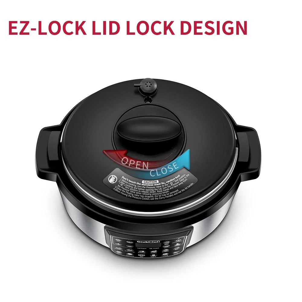 12-In-1 Electric Pressure Cooker, Stainless Steel L481975
