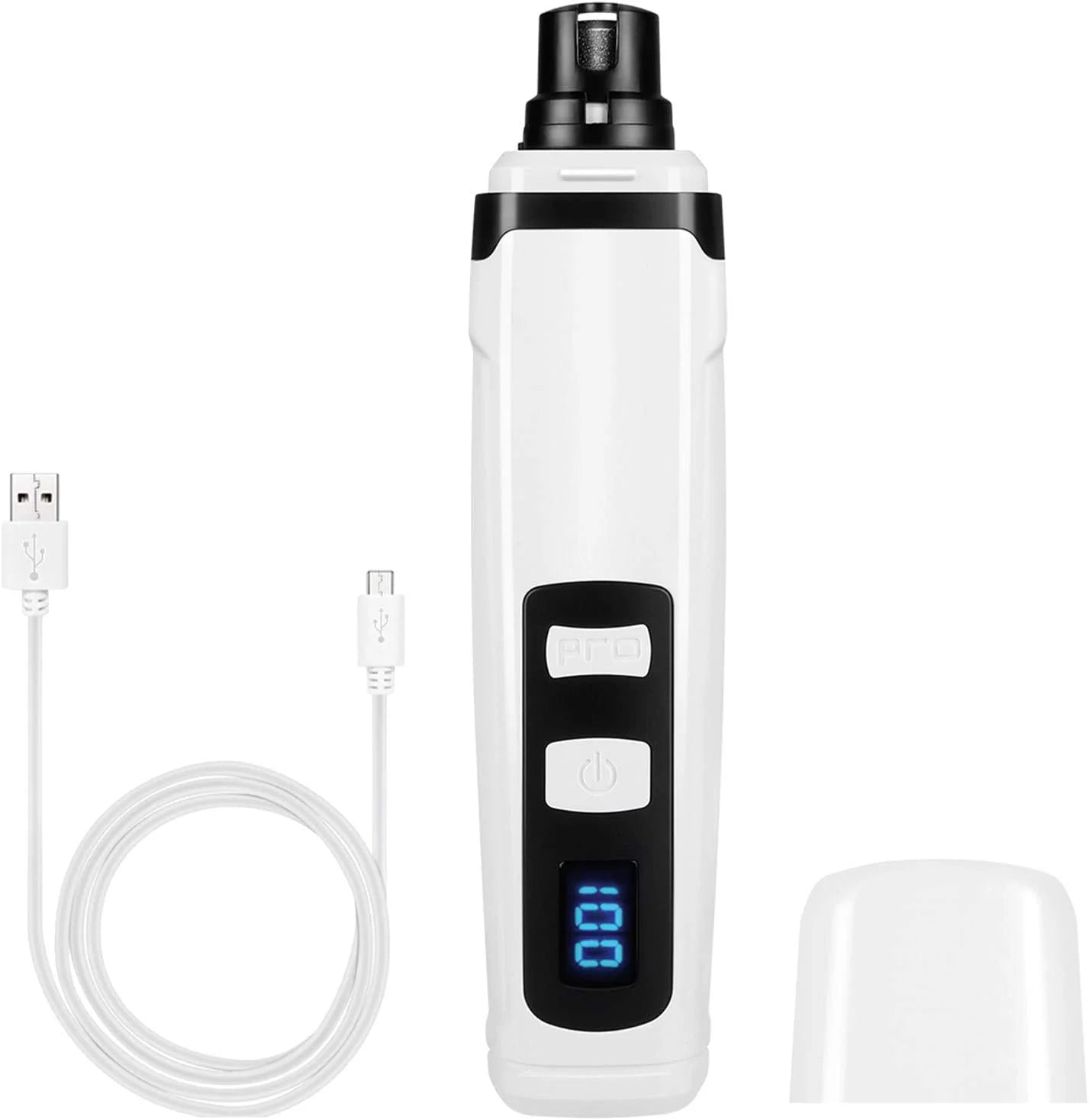 Rechargeable 2-Speed Electric Pet Nail Grinder B118
