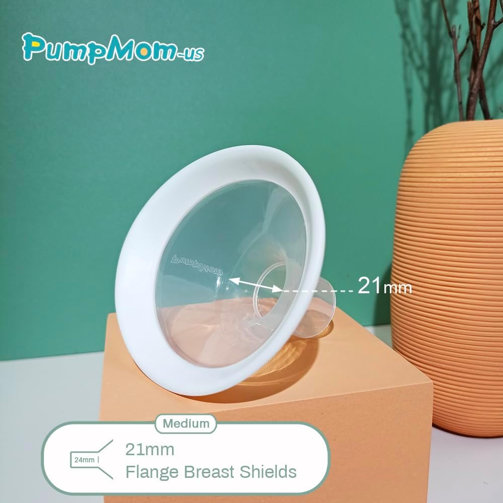 24mm Breast Shields Breast Pump Flanges, 2pcs Y4336