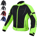 HI VIS MESH MOTORCYCLE JACKET (RED, 4X-LARGE) Q19007
