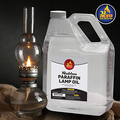 1 Gallon Clear Smokeless Odorless Paraffin Lamp Oil - 2 Pack P712