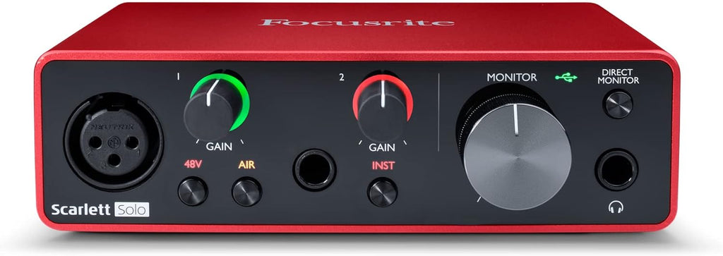 Rode PSA1 & Focusrite Scarlett Solo 3rd Gen USB Audio Interface O71115