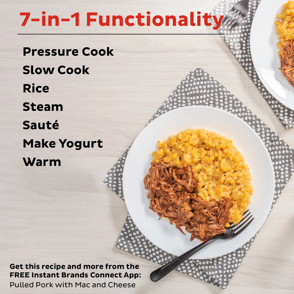 7-in-1 Electric Pressure Cooker, Stainless Steel, 8 Quart G53546