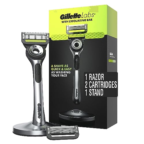 6 Razor Blade Refills and 7oz Rapid Foaming Shave Gel J60562