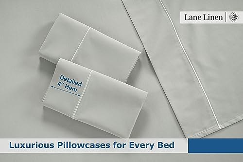 100% Egyptian Cotton Queen Sheet Set - 4 PCs - White Bed Sheets Q1490