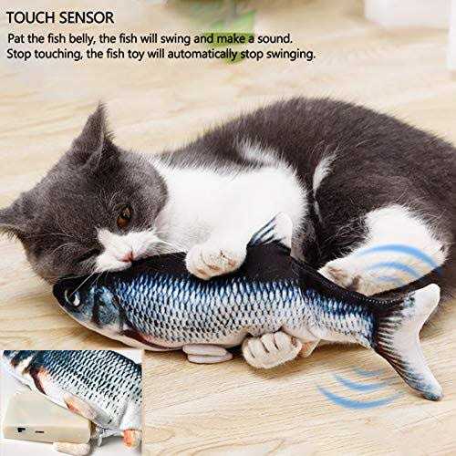 Electric Floppy Fish Cat Toy C312