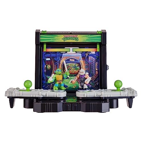 Teenage Mutant Ninja Turtles Battle Arena with 35+ Battle Sound Effects and 2 Exclusive Battling Mini Warriors H33876