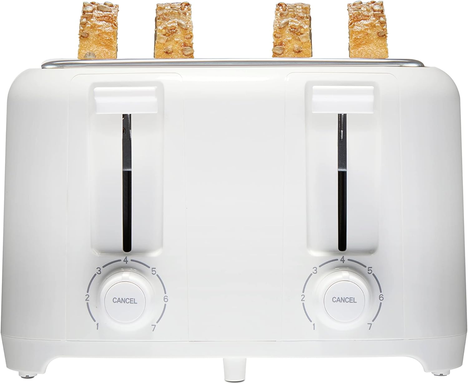 4 Slice Toaster with Extra Wide Slots, White A3486