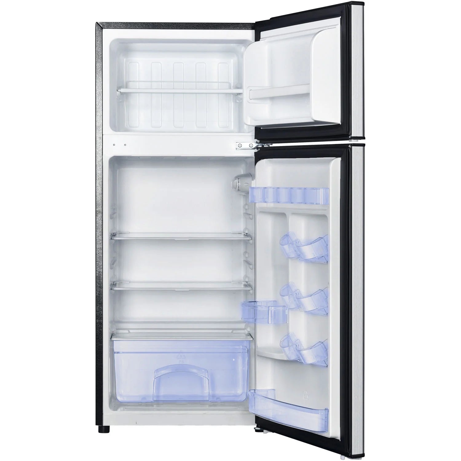 4.5-Cu. Ft. Mini Refrigerator with Top-Mount Freezer and Stainless Steel Door B180583