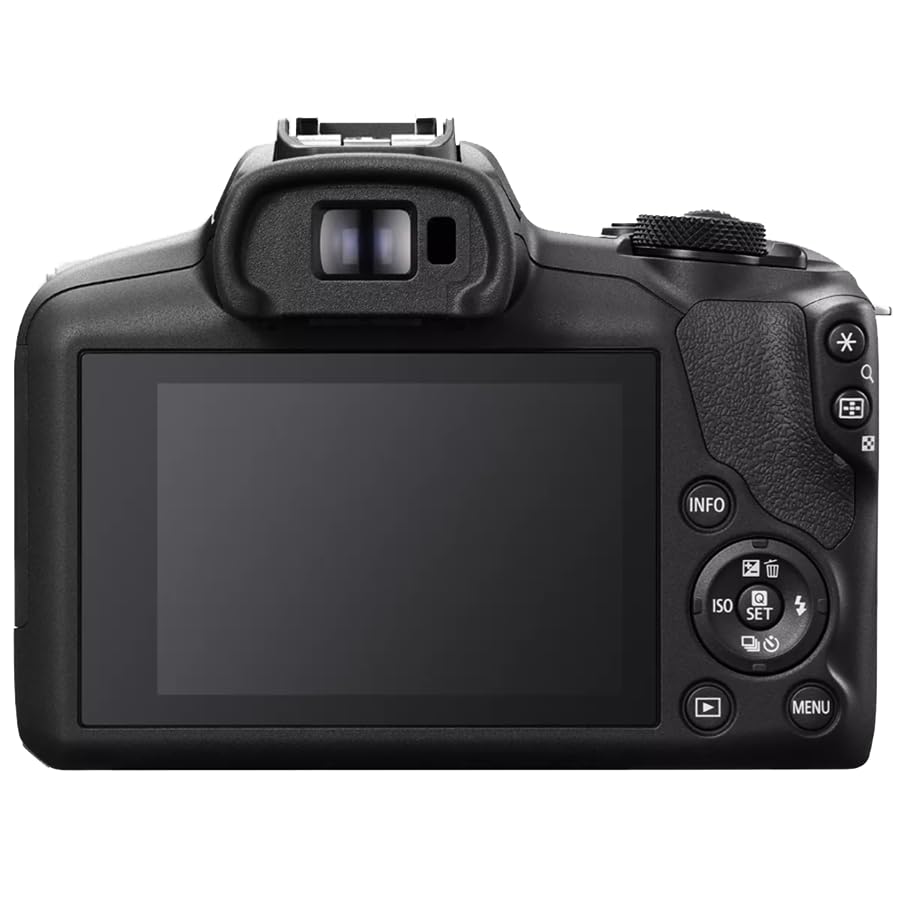 Mirrorless Camera Body with RF-S 18-45mm F4.5-6.3 IS STM Lens Bundle with Photography Bag + Microphone + Monopod + Software & Accessories Kit E93512