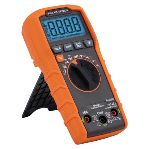 Slim Digital Multimeter with Reverse Contrast Display H6918