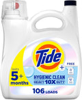 Heavy Duty Unscented Liquid Laundry Detergent, 106 loads, 149 oz W126