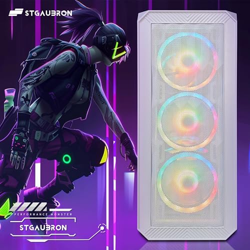 Gaming PC Desktop, GeForce RTX 2060 Super 8G, Intel Core I7 8th up to 4.1GHz, 16G DDR4, 1T SSD, WiFi 6, RGB Fan x6, Windows 11 Home Z997