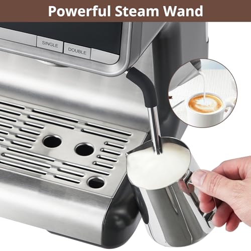 20 Bar Automatic Espresso Coffee Maker with Milk Frother F2468