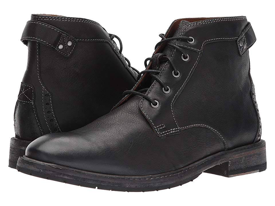 Black Leather Shoes D46154