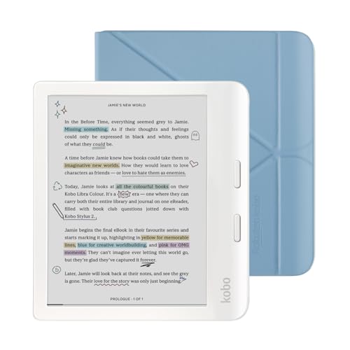 White eReader with Case Bundle K80833