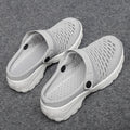 Breathable Mesh Slip-On Clogs Women Lightweight Walking Shoes with Adjustable Strap